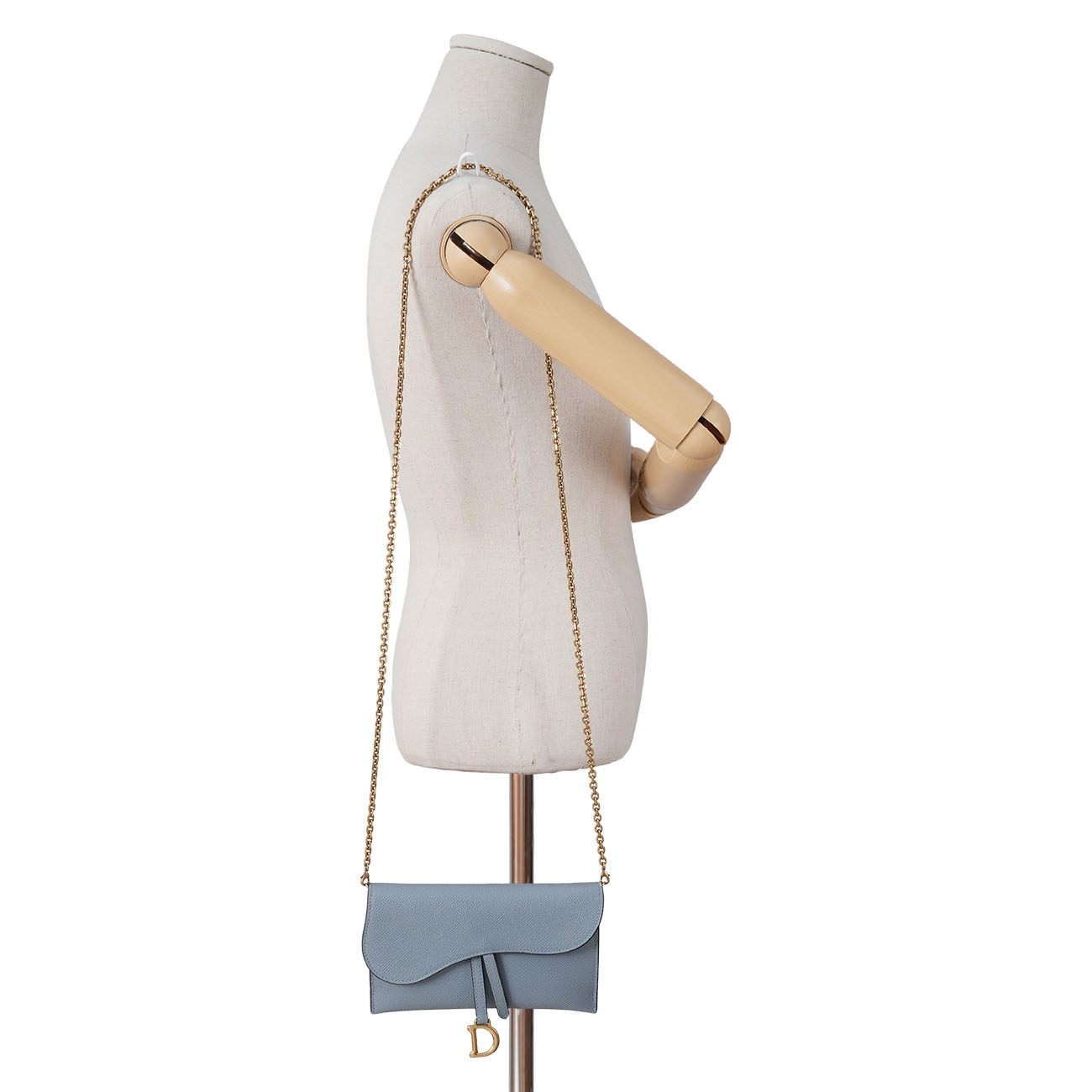 CHRISTIAN DIOR(USED)크리스찬디올 새들 파우치 체인백